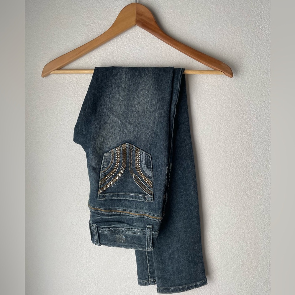 Karma Blue skinny jeans